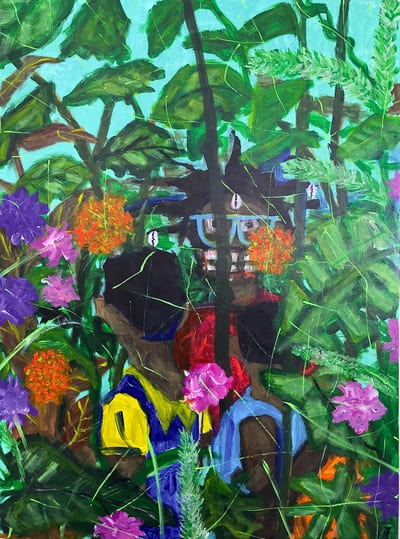 Wild garden by King  Jacob, Acrylic
