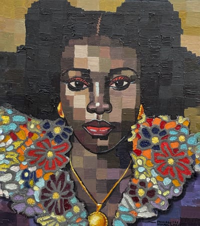 Subtle by Okunade Olamilekan, Acrylic