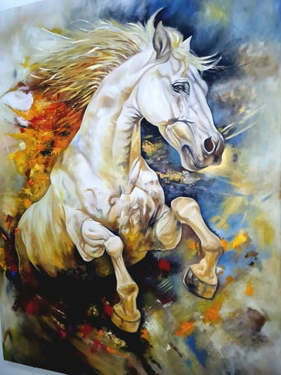 Riff of freedom by vicklegend, Oil